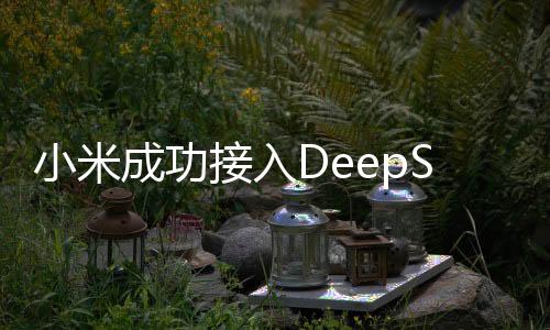 小米成功接入DeepSeek，開啟智能科技新篇章