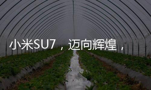 小米SU7，邁向輝煌，第15萬臺交付在即，本周末揭曉