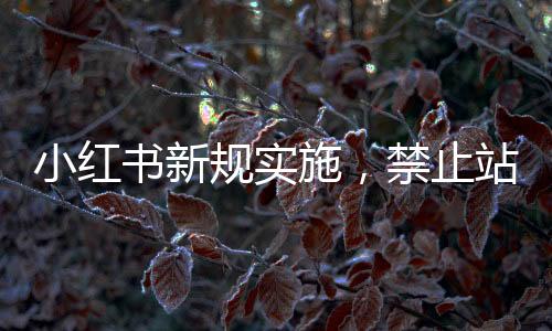 小紅書新規(guī)實施，禁止站外導(dǎo)流，重塑平臺生態(tài)