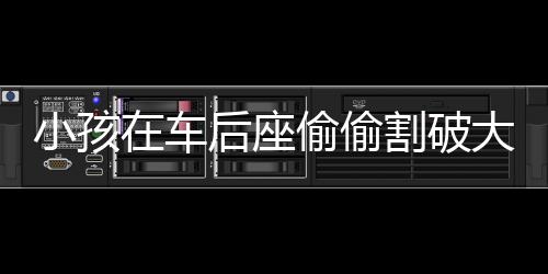 小孩在車后座偷偷割破大人羽絨服，一起探討事件的背后
