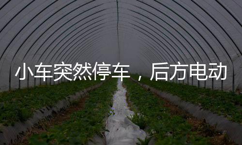 小車突然停車，后方電動車意外摔倒事件引發(fā)關注