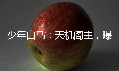 少年白馬：天機(jī)閣主，曝光就變強(qiáng)