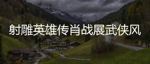 射雕英雄傳肖戰(zhàn)展武俠風(fēng)采，一代武者的英雄史詩(shī)（一二三四五六七八九十）