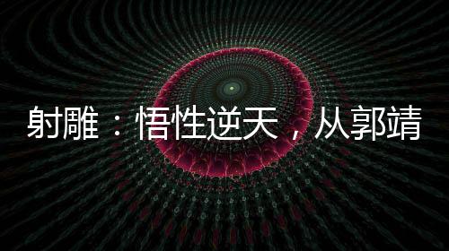 射雕：悟性逆天，從郭靖開始崛起