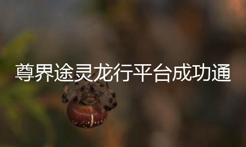 尊界途靈龍行平臺(tái)成功通過打滑路面測(cè)試