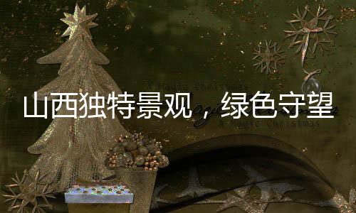 山西獨(dú)特景觀，綠色守望中的繁榮盛世——一樹一世界，黑樹不逾年