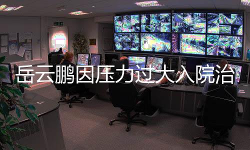 岳云鵬因壓力過大入院治療，一線工作生活壓力引發(fā)關注