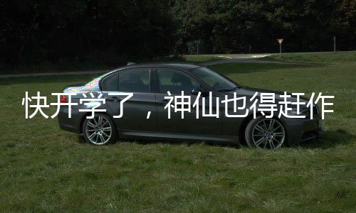 快開學(xué)了，神仙也得趕作業(yè)