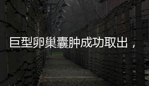 巨型卵巢囊腫成功取出，重達5.8斤——專家解讀與防范建議