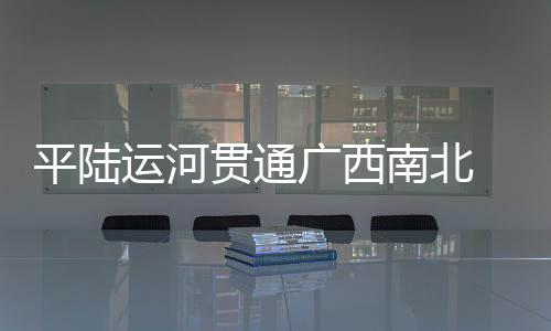 平陸運(yùn)河貫通廣西南北 激活區(qū)域經(jīng)濟(jì)新動能