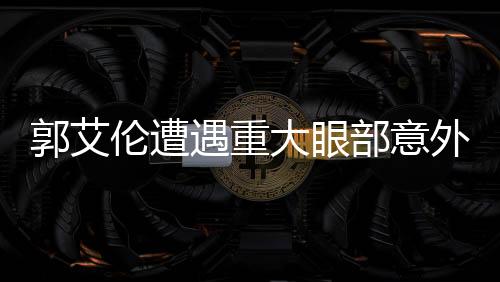 郭艾倫遭遇重大眼部意外，結(jié)膜破碎緊急手術(shù)，眼睛縫合40余針，未來之路令人擔(dān)憂