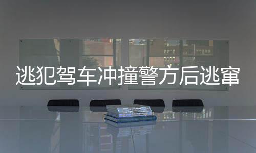 逃犯駕車沖撞警方后逃竄，警方全力追捕展開(kāi)大規(guī)模搜查行動(dòng)