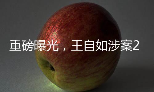 重磅曝光，王自如涉案2878萬(wàn)，執(zhí)行未果深度揭秘