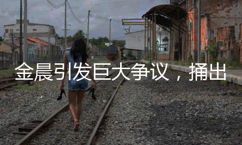 金晨引發(fā)巨大爭議，捅出巨大簍子背后的真相