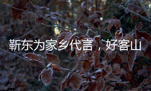 靳東為家鄉(xiāng)代言，好客山東歡迎您