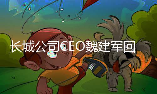 長(zhǎng)城公司CEO魏建軍回應(yīng)開(kāi)法拉利去機(jī)場(chǎng)事件