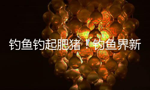 釣魚釣起肥豬！釣魚界新奇事件！垂釣愛好者捕獲二百斤肥豬驚動社會！
