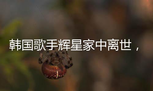 韓國歌手輝星家中離世，享年僅43歲