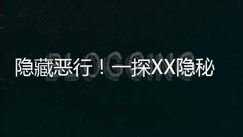 隱藏惡行！一探XX隱秘身份下的犯罪之路 —— 從隱瞞搶劫罪到權力巔峰瘋狂撈錢揭秘