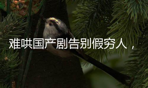 難哄國產(chǎn)劇告別假窮人，重塑現(xiàn)實，倡導(dǎo)真實表達的藝術(shù)之光