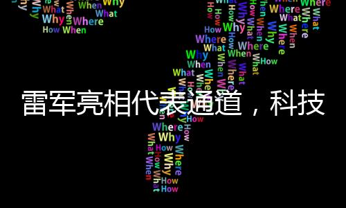 雷軍亮相代表通道，科技巨頭的新角色與未來展望