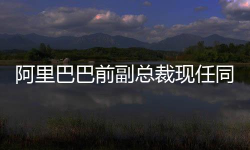 阿里巴巴前副總裁現(xiàn)任同濟(jì)教職，企業(yè)精英與學(xué)術(shù)界的融合之路