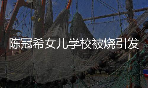 陳冠希女兒學校被燒引發(fā)關(guān)注，呼吁捐款遭遇爭議