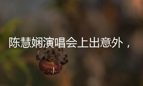 陳慧嫻演唱會(huì)上出意外，親歷音樂盛事中的驚險(xiǎn)瞬間