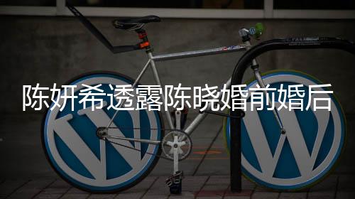 陳妍希透露陳曉婚前婚后巨大差異，愛情與責任的雙面人生