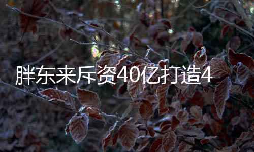 胖東來斥資40億打造42萬平方米夢之城，創(chuàng)新零售新地標(biāo)，助力城市繁榮崛起