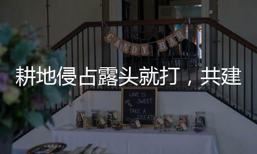 耕地侵占露頭就打，共建生態(tài)美麗家園