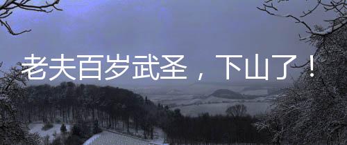 老夫百歲武圣，下山了！