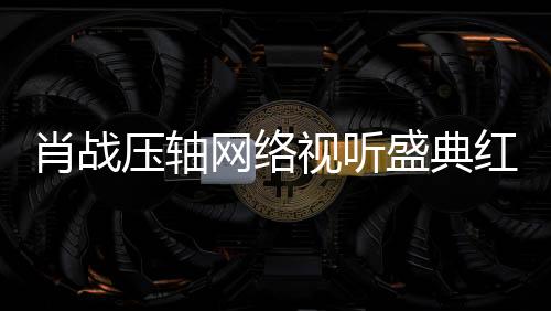 肖戰(zhàn)壓軸網(wǎng)絡(luò)視聽盛典紅毯盛典，星光璀璨，萬(wàn)眾矚目的一刻