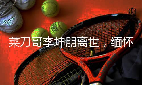 菜刀哥李坤朋離世，緬懷一位英勇的普通人