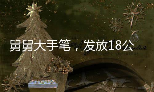 舅舅大手筆，發(fā)放18公斤巨額壓歲錢，展現(xiàn)深厚親情