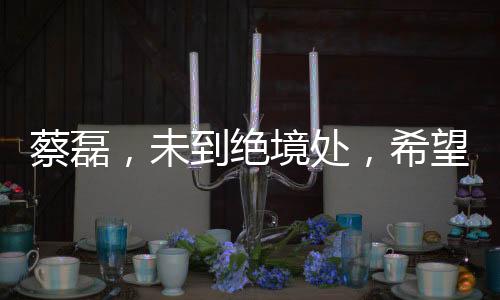 蔡磊，未到絕境處，希望之花綻放正盛