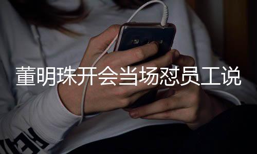 董明珠開會當(dāng)場懟員工說廢話，領(lǐng)導(dǎo)力與有效溝通的碰撞