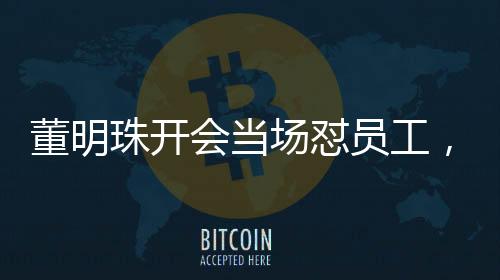 董明珠開會當(dāng)場懟員工，廢話，再現(xiàn)企業(yè)管理真實現(xiàn)象