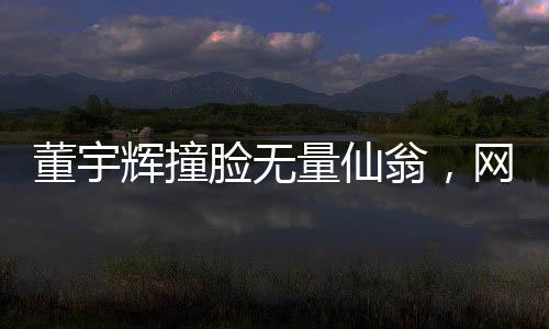 董宇輝撞臉無量仙翁，網友熱議背后的故事