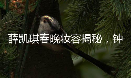 薛凱琪春晚妝容揭秘，鐘楚曦打造夢幻妝效