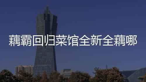 藕霸回歸菜館全新全藕哪吒套餐重磅推出！
