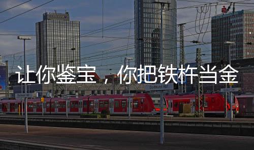 讓你鑒寶，你把鐵杵當金箍棒？