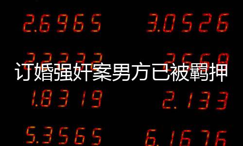訂婚強奸案男方已被羈押690天，案件進展與反思