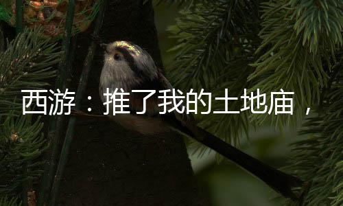 西游：推了我的土地廟，還想佛門大興？