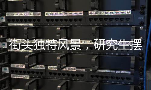 街頭獨特風景，研究生擺攤?cè)杖?00