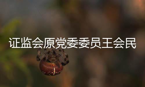 證監(jiān)會原黨委委員王會民被查，內幕揭秘與后續(xù)關注