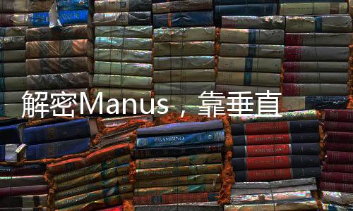 解密Manus，靠垂直整合，掌握核心競爭優(yōu)勢的一站式服務提供者