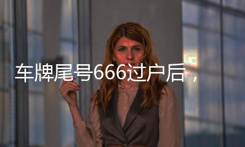 車牌尾號(hào)666過戶后，車主意外失聯(lián)