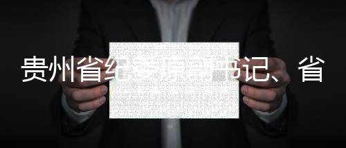 貴州省紀委原副書記、省監(jiān)委原副主任張平受賄案一審開庭