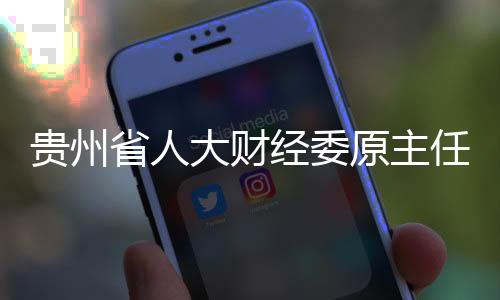 貴州省人大財經(jīng)委原主任委員被查，一則深度報道揭秘細節(jié)